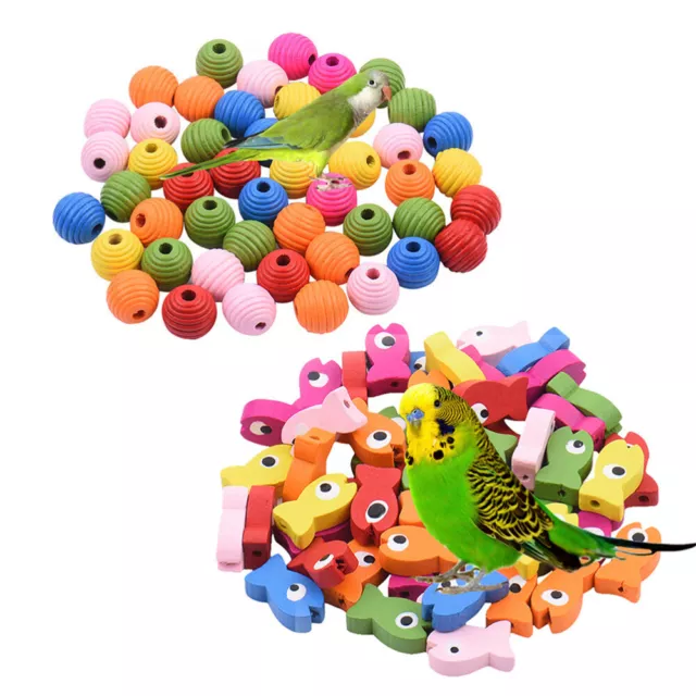 Nymphensittich-Spielzeug brain toys 100 stücke Papagei Vogel Spielzeug
