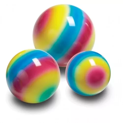 Rainbow-Ball, ca. Ø 25 cm - Spielball Kinderball Regenbogen Ball