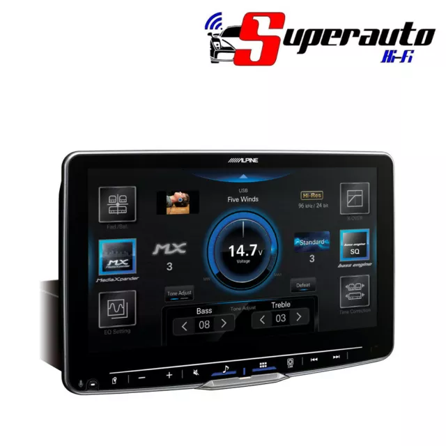 ALPINE iLX-F905D Autoradio Monitor 9" HD DAB+ USB BT HDMI Android Apple Halo 9