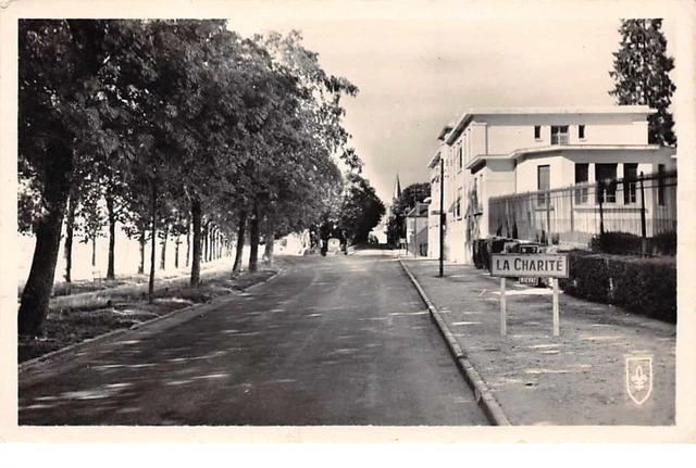 58 . n° 103008 .la charite sur loire .cpsm .l psychiatric hospital.