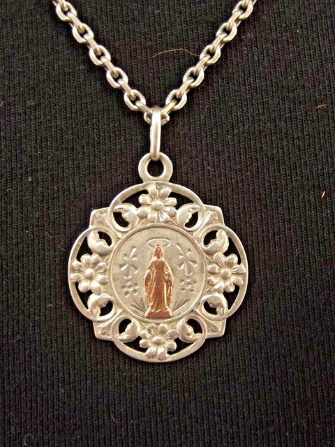 Carte de Prière Médaille Première Communion Fille | La Boutique des Chrétiens