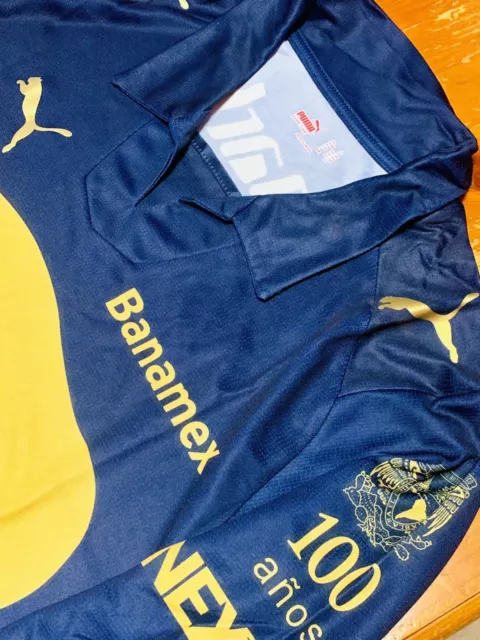 Maillot De Football Pumas Unam Puma 100 Ans D'université Édition 2010 3