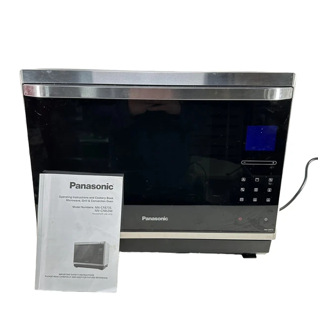 PANASONIC MICROWAVE & Convection Oven NNCF873, Manual Racks Glass Tray