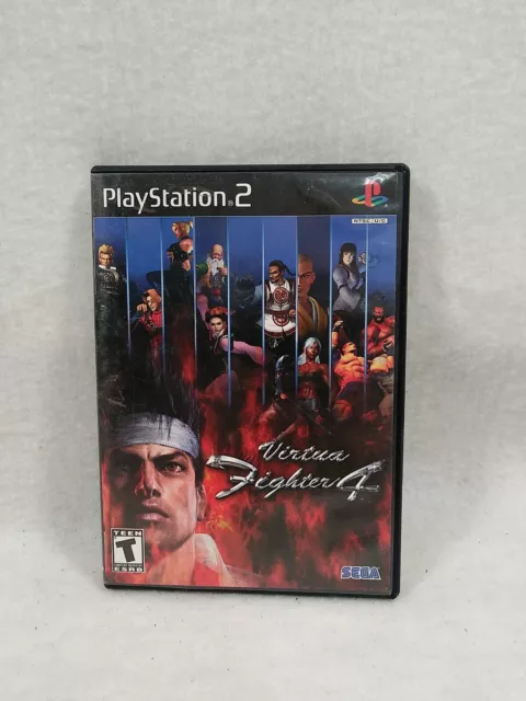 Virtua Fighter 4 (PlayStation 2, PS2) *Black Label  Complete Tested