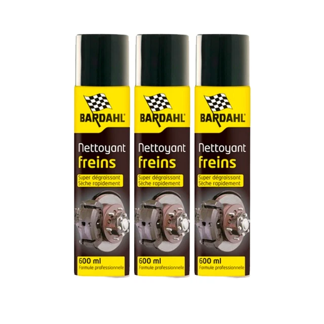 Nettoyant Freins Et Embrayage Quinton Hazell QH6 - Dégraissant Puissant Séchage Rapide, 600 Ml, Pour Voiture, Moto, Kart