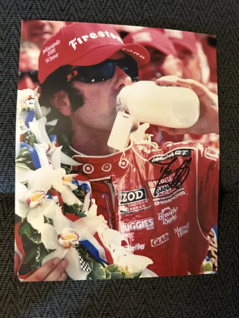Dario Franchitti Signed Indy 500 Photo Indianapolis 2010 Autographed 8x10