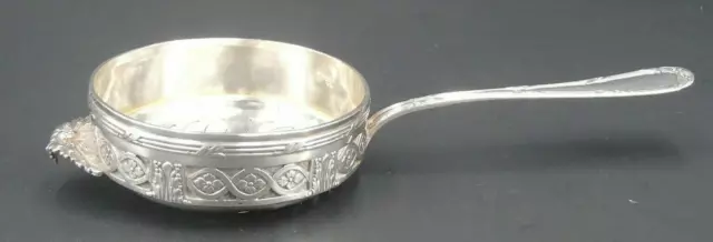 Antikes französisches Teesieb aus Sterlingsilber aus dem 19. Jahrhundert...