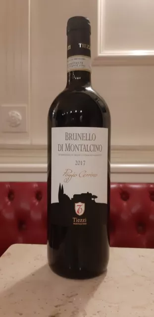 No. 6 Bottiglie Brunello di Montalcino DOCG " Poggio Cerrino " 2017 | Tiezzi