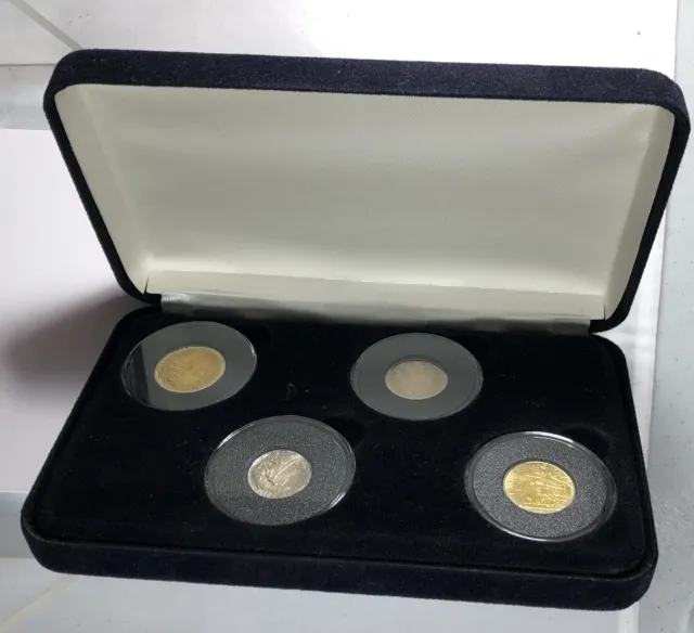 1999 Last Coins of The Century. Vatican Coin Set. Choice Unc.