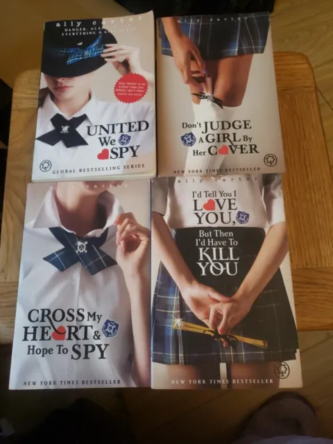 Ally Carter Book Bundle - dont judge a girl by her cover - cross my heart & hope