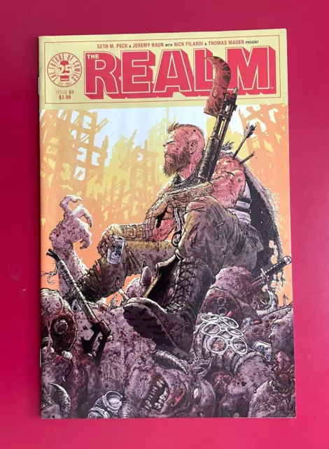 THE REALM #1 B (NM) TONY MOORE Variant Image Comics 2017 1st print PECK HAUN