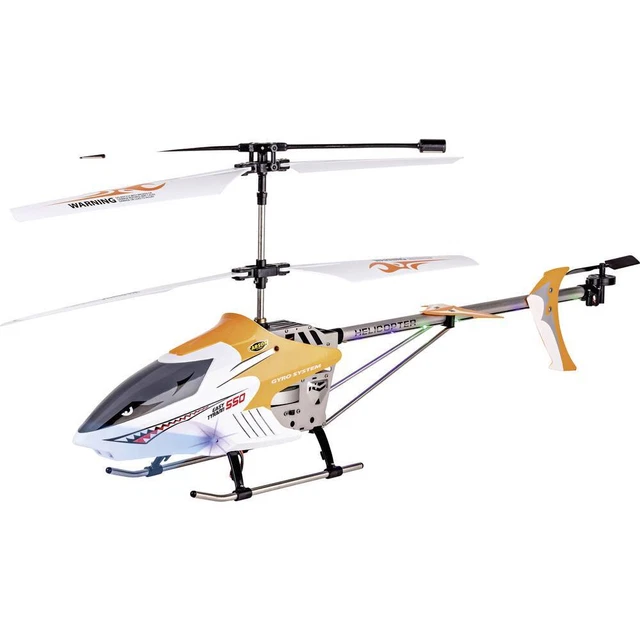 Hélicoptère RC ADAC BO-105 – Prêt à Voler (RTF) – Débutant – Vol Stationnaire – Autonomie 15 Min