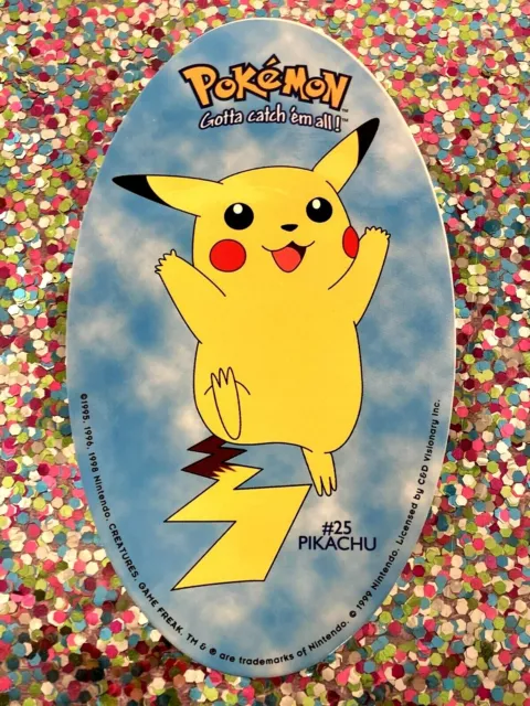 Pokemon Pikachu and Togepi Sticker - Sticker Mania