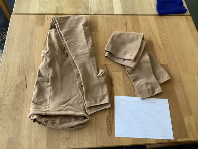 Venotrain IMPULS Herren Kompressionsstrumpfhose und Kniestrümpfe, Beige, ca. M/L