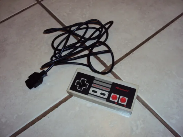 Official OEM Original Nintendo NES Controller Game Pad NES-004 Tested Working A