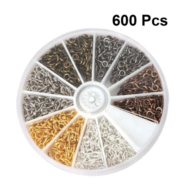 Kit Perline In Vetro Craquelé 8 Mm - 24 Colori, 720 Pezzi Con Foro 1,3 Mm - Per Gioielli Fai Da Te, Bracciali, Orecchini