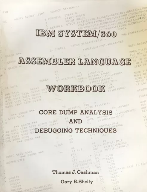 IBM System/360 Assembler Language Workbook