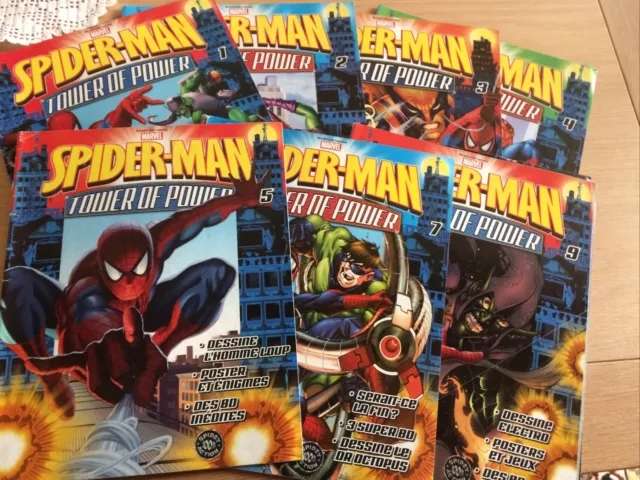 Lot 7 Bd Spiderman Spider-Man Tower Of Power