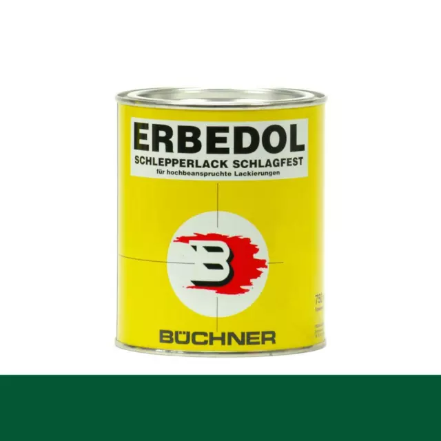 Büchner Erbedol RAL 6001 smaragdgrün Lack Farbe Kunstharzlack 750ml