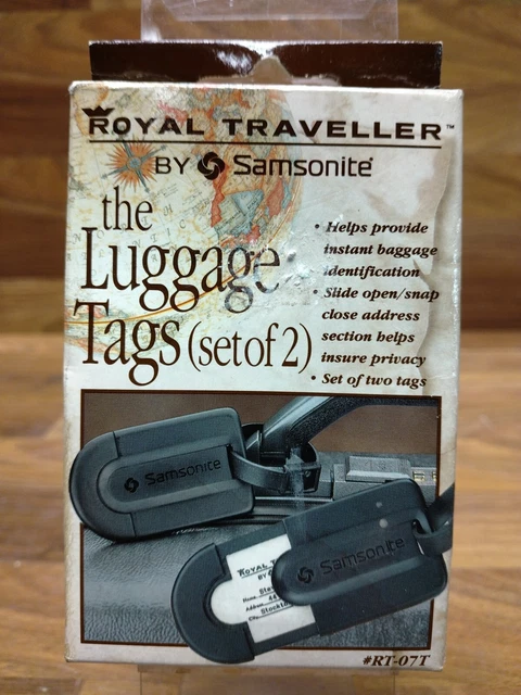 Samsonite security id luggage tag outlet