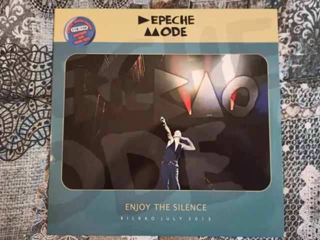 Depeche Mode - "Enjoy The Silence" Bilbao 2013 - Numbered - Colored Vinyl - 2014