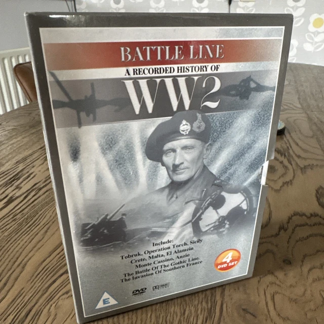 BATTLE LINE A Recorded History of World War 2 DVD (2007) 4 disc set £4. ...