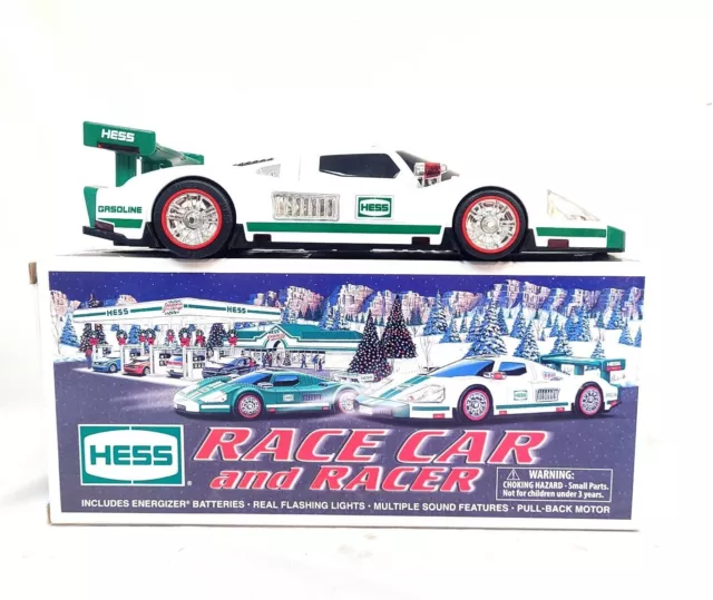 BRAND NEW In Box HESS 2009 Toy Truck Race Car and Racer - Lights And Sound
