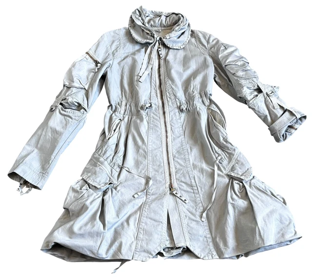 Poncho Trench Imperméable Marron - Marithé Et François Girbaud - Taille 36