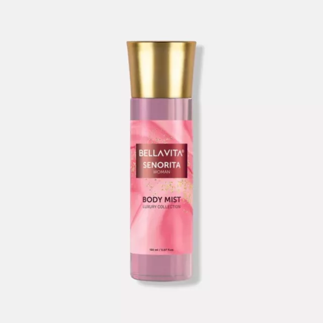 Bellavita Senorita Body Mist Parfum de Luxe Collection Longue Durée pour Femmes