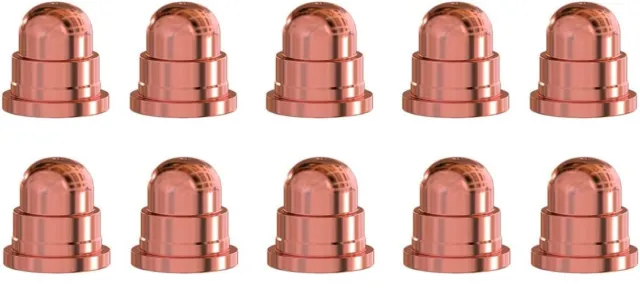 220930 Fine Cutter Nozzle Tips 10Pack PMX 45XP/65/85/105 Plasma Cutting