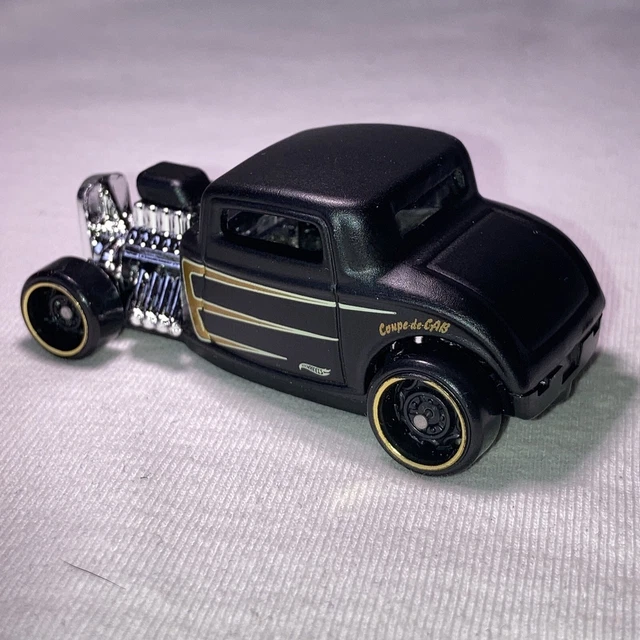 HOT WHEELS '32 Ford Hot Rod V8 Engine Black Please See Photos HW