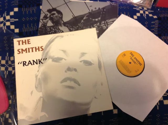 The Smiths – Rank – Original UK Vinyl LP album 1988 (Rough Trade CBS)