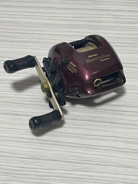 Exc+5] Shimano Scorpion 200 Baitcasting Reel Right Handle from