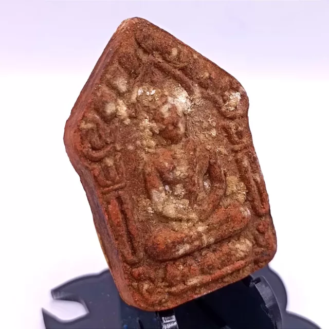 Thai Buddha Phra Khun Paen Lp Tim Amulet Takrut Garuda Talisman Charm A050 3