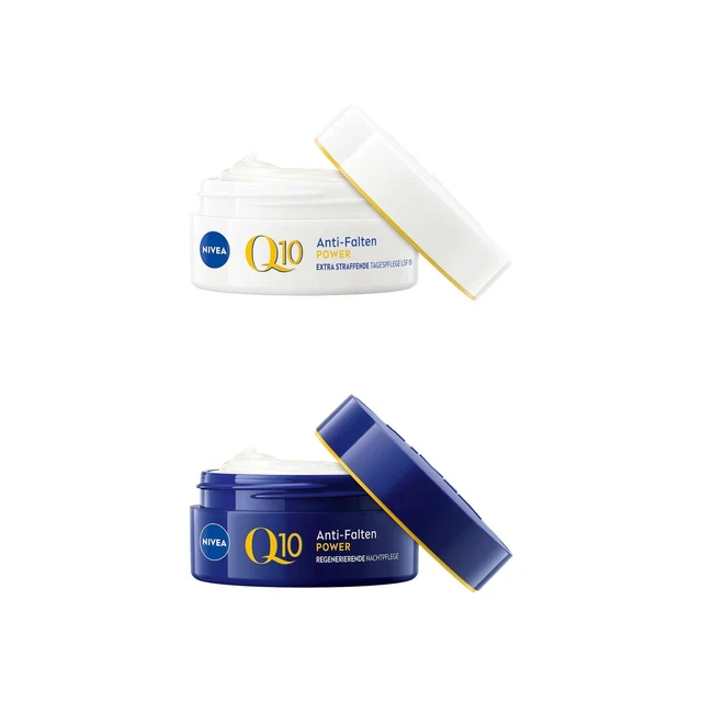 NIVEA Q10 Anti-Falten Nachtcreme – 50 Ml, Regeneriert & Glättet über Nacht
