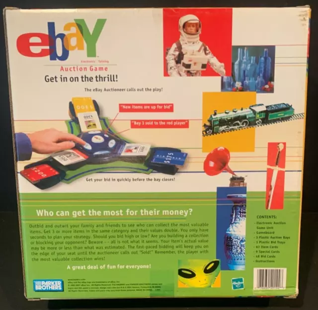 2001 New Ebay Electronic Talking Auction Game Parker Brothers 2