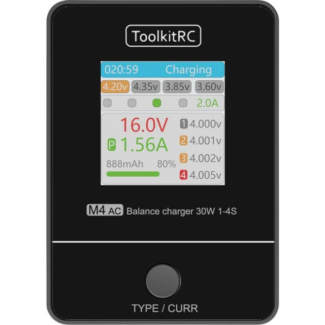 Toolkit RC Chargeur de modélisme 16.8 V/DC 2.5 A Li-polymère, LiHV, LiFePO, 3