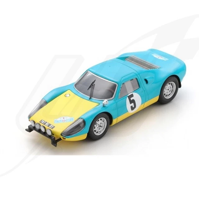 FR] SPARK MODEL PORSCHE 904 GTS N.5 VAINQUEUR RALLYE D'EBEUF 1967