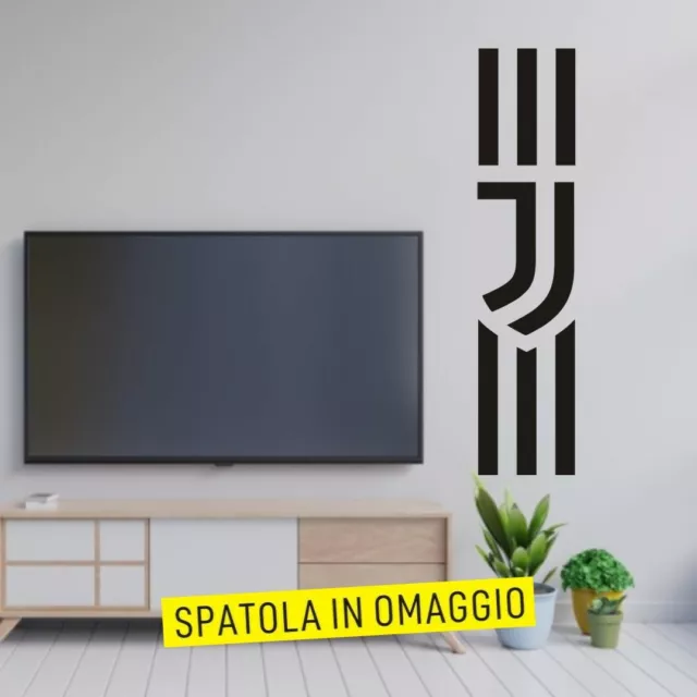 adesivi murali calcio adesivo muro decalcomanie per parete tifoso juventus