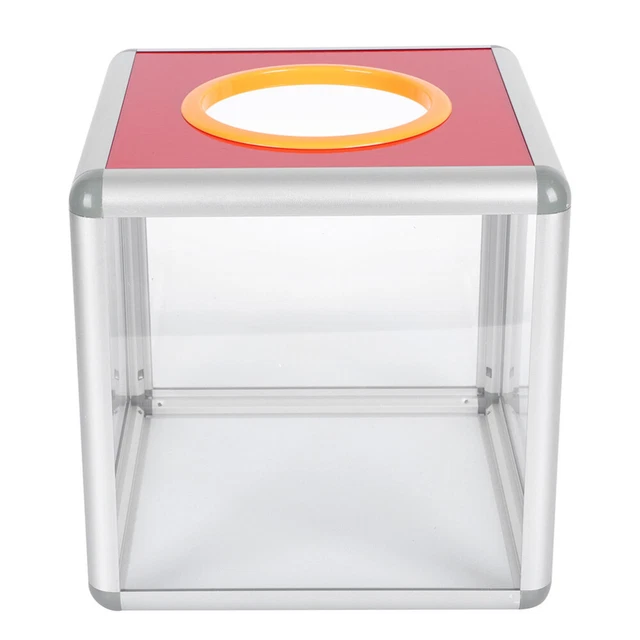 Casella Raffle multifunzione trasparente casella elettorale riunione casella donazione donazione donazione S