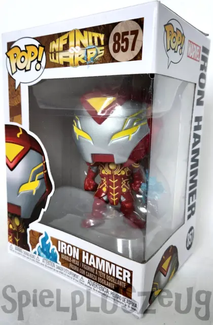 Funko Pop! 857 Marvel Infinity Warps Iron Hammer Figur