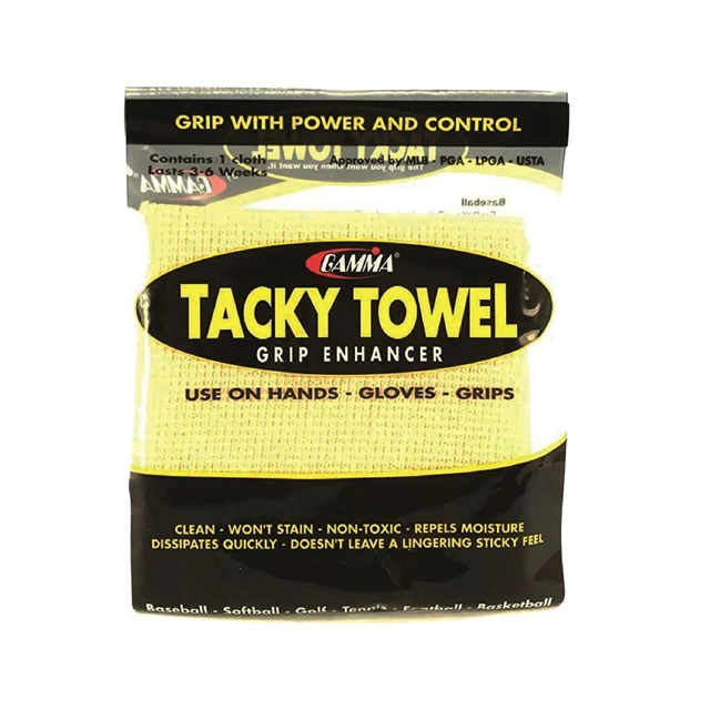 New Tacky Towel Grip Traction Enhancer - Ideal for Tennis, Golf, Baseball, Best