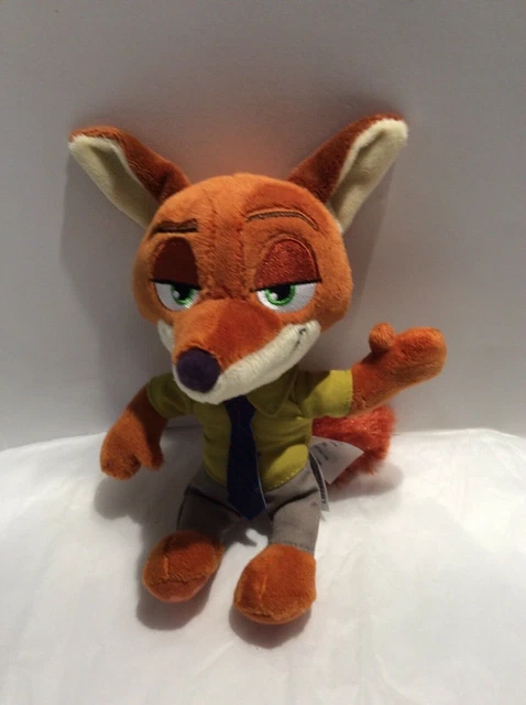 Disney Nick Wilde Plush Keychain Magnetic Ice Cream Stick Zootopia