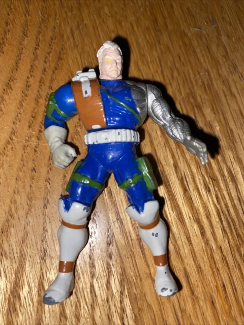 1994 Toy Biz Marvel X-Men Steel Mutants Cable 3" Die-Cast Loose Figurine