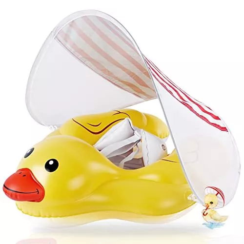 EDWEKIN Flotteur gonflable pour bébé, accessoires de piscine pour Quacki S+