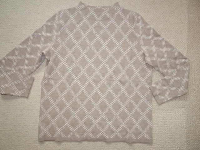 Gerry Weber, feiner Jaquard-Pullover, Gr 40