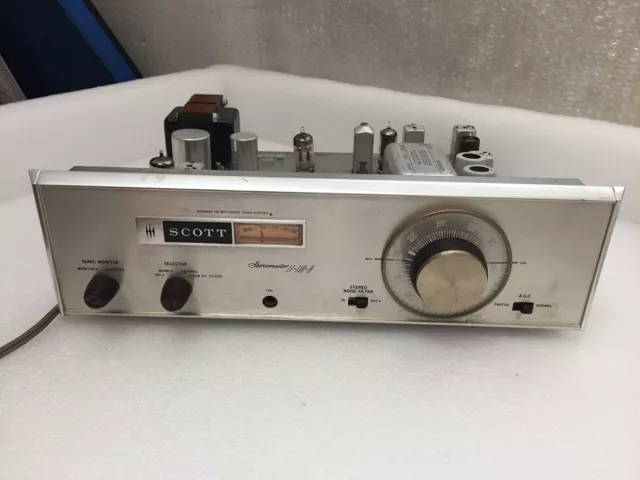 Scott LT-110-B Vintage Tube FM Stereo Tuner { UNTESTED }