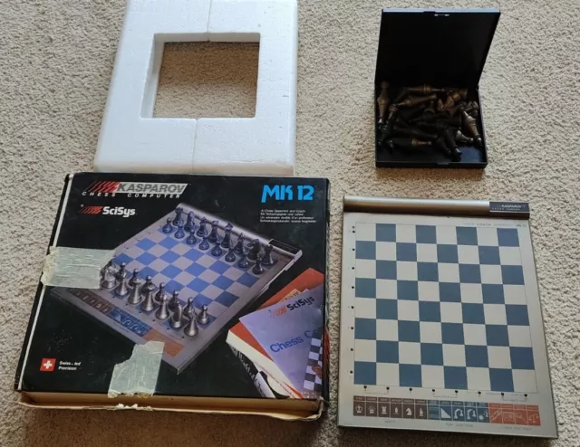 SciSys Kasparov Chess Computer MK 12 Vintage 1986 - tested