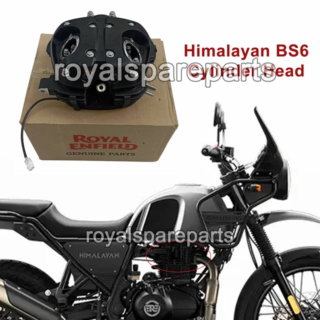 GENUINE ROYAL ENFIELD Complete Cylinder Head Assembly For Himalayan BS6