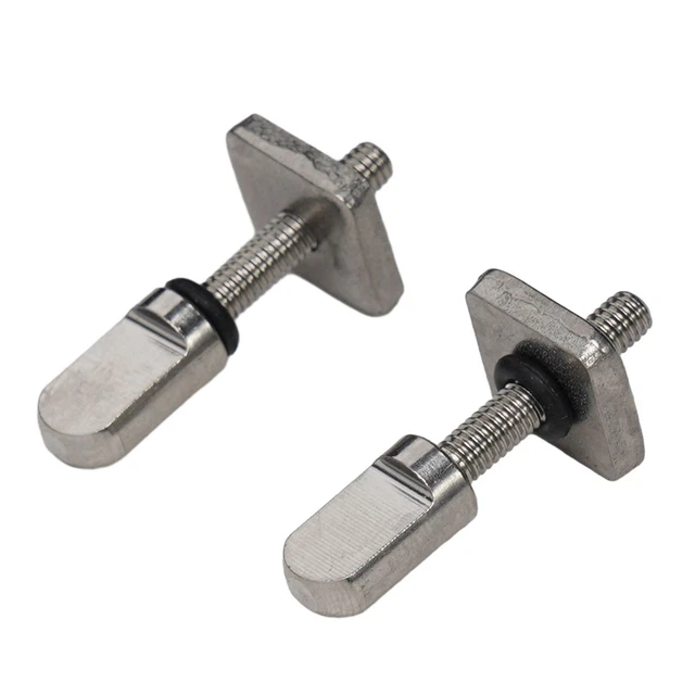 Easy to Use Surfboard Tail Fin Screw Set 316 Stainless Steel M4 (2pcs)